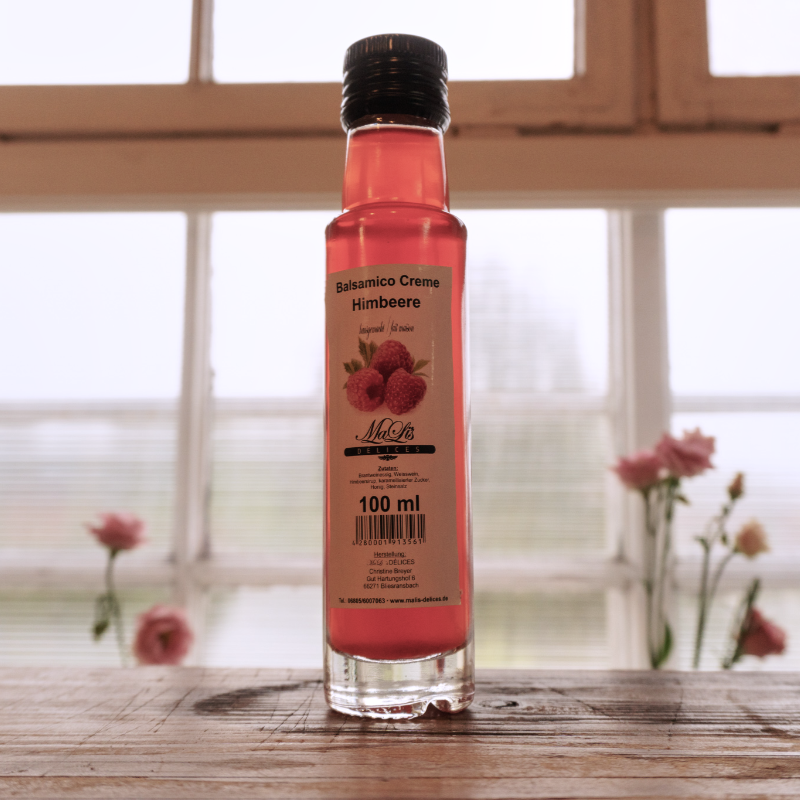 Himbeer Balsamicocreme